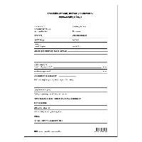 C.3212-16 SZOCIÁLIS OTTHONI, INTÉZETI GONDOZOTTAK EGÉSZSÉGÜGYI LAPJA, A/4