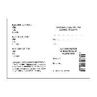 C.3064-4 NŐGYÓGYÁSZATI SZŰRŐVIZSGÁLATI IGAZOLVÁNY, A/6, 1+1 SZÍN FEKETE