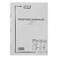 D.F.200/D PÉNZTÁRELSZÁMOLÁS, 25X2 LAPOS, A/5, ÁLLÓ
