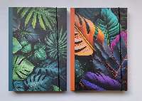 FÜZETBOX A/4, BOTANICAL