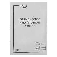 D.VV.1253/V STANDKÖNYV, 50X2 PÉLDÁNYOS, A/4
