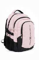 HÁTIZSÁK, OVÁLIS, 33X46X21 CM, RÓZSASZÍN