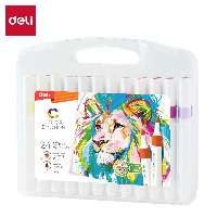 AKRILMARKER KÉSZLET DELI, 24 DB-OS, COLOR EMOTION