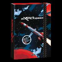 FÜZETBOX A/4, SPACE EXPLORER