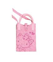 VÁLLTÁSKA, VÁSZON, HELLO KITTY PINK, RÓZSASZÍN