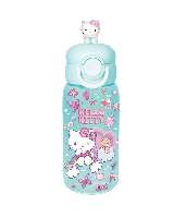 KULACS MŰANYAG, HELLO KITTY PINK, 700 ML, VILLÁGOSKÉK