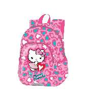HÁTIZSÁK, OVIS, 34X25X11 CM, HELLO KITTY PINK