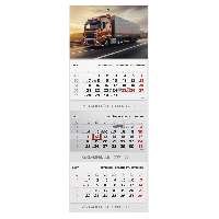SPEDITŐRNAPTÁR 2027 T070-006, 3 TÖMBBŐL 3 HAVI, 315 MM X 852 MM, KAMION