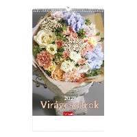 FALINAPTÁR 2027 T094-04A, 220 MM X 325 MM, VIRÁGCSOKROK