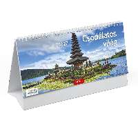 ASZTALI NAPTÁR 2027 T661P, CSODÁLATOS VILÁG