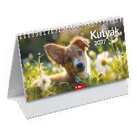 ASZTALI NAPTÁR 2027 T058, KUTYÁK