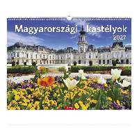 FALINAPTÁR 2027 T093-26F, 420 MM X 310 MM, MAGYARORSZÁGI KASTÉLYOK