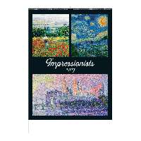 FALINAPTÁR 2027 T096-05A, 420 MM X 560 MM, IMPRESSZIONISTÁK