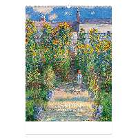 FALINAPTÁR 2027 T096-12A, 420 MM X 560 MM, GARDENS IMPRESSIONISM