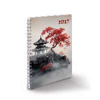SPIRÁLOZOTT NAPTÁR 2027 8311-51, SP1 A/5, HETI, JAPÁN