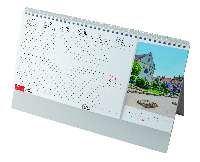 ASZTALI NAPTÁR 2027 7991-99, ÁLLÓ, 320x155, MAGYARORSZÁG