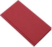 ZSEBNAPTÁR 2027 5811-09, ÁLLÓ, STANDARD, BORDÓ