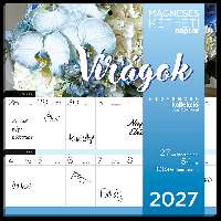 FALINAPTÁR 2027, HŰTŐMÁGNESES, 2 HETI, VIRÁGOK