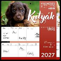FALINAPTÁR 2027, HŰTŐMÁGNESES, 2 HETI, KUTYÁK